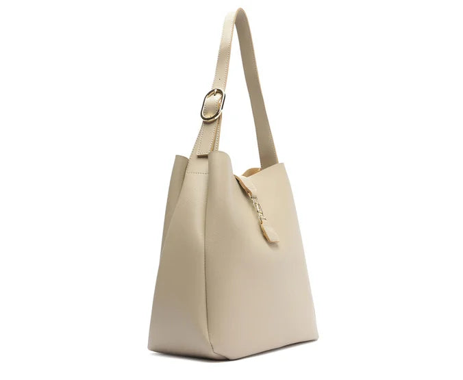 Bolsa Shopping Grande Hobo Pin A Branca